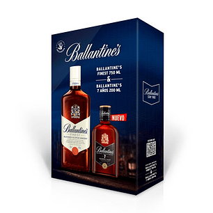BALLANTINE 3/4 + PETACA