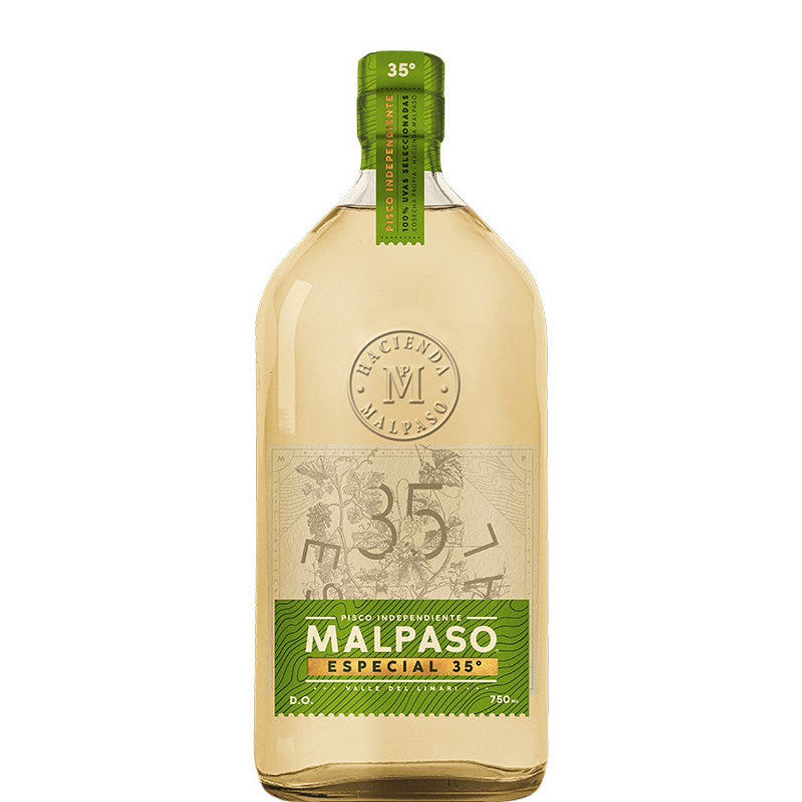 Pisco MalPaso Especial de 35° 750CC  1