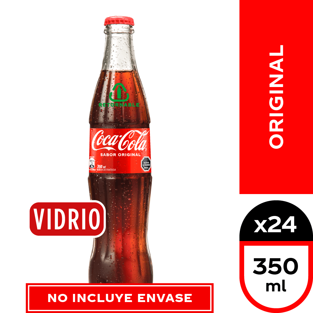 Coca-Cola Lata 350cc (24 Unidades)