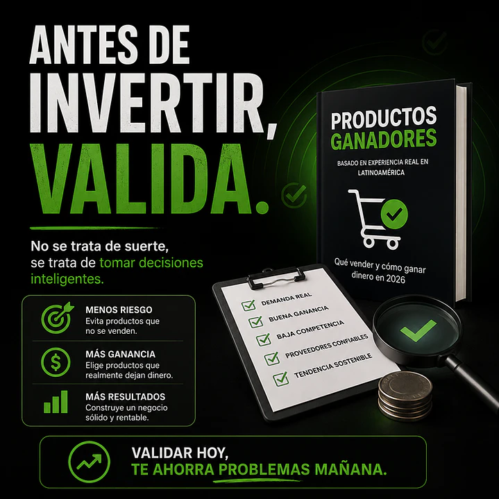 Productos Ganadores: Qué vender y cómo ganar dinero en 2026 5