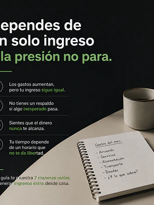 7 Maneras Reales de Generar Ingresos Extra