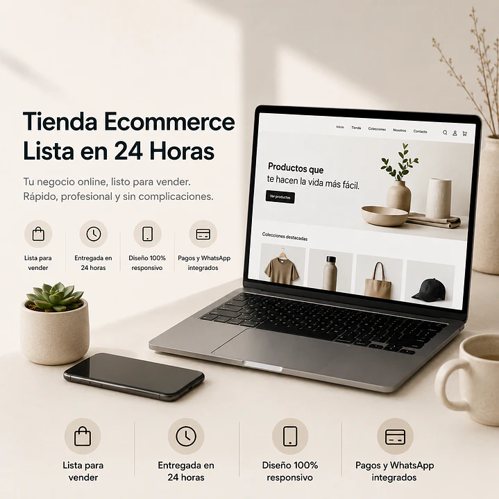 Tu Tienda Online Ecommerce Lista en 1 Día 1