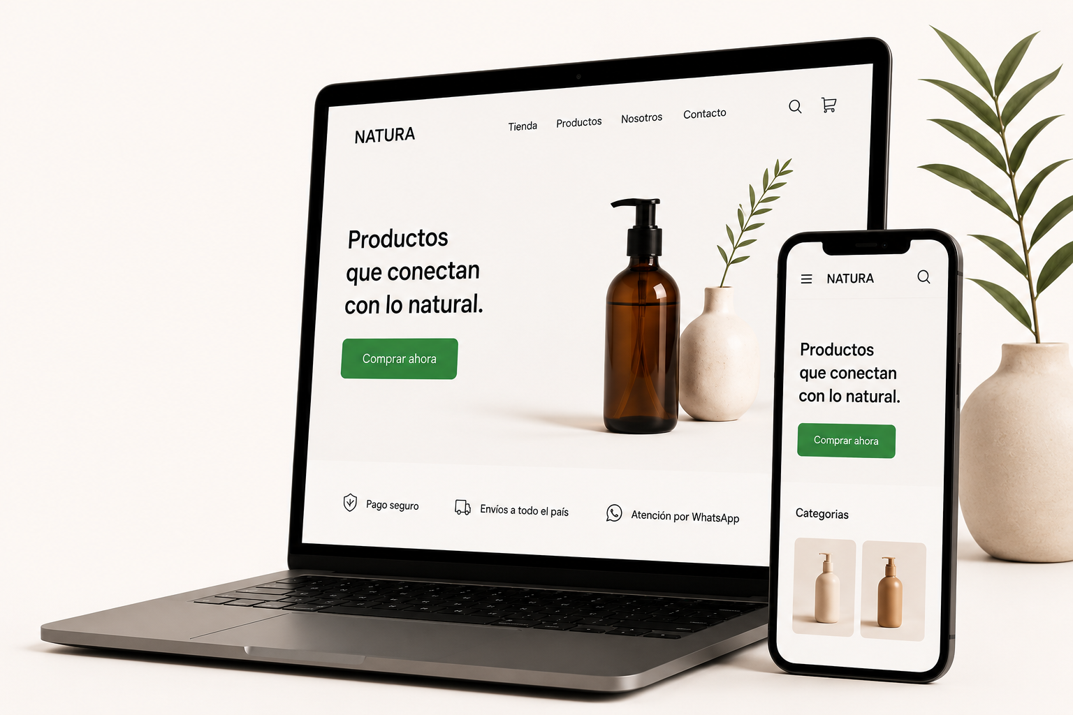 Tienda ecommerce online lista en un día