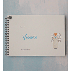 Caderno de mensagens personalizado