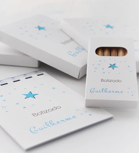 Conjunto para colorir (caixa personalizada)
