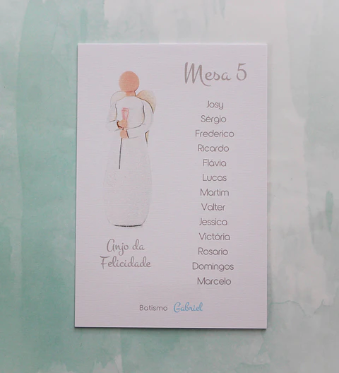 Listas de convidados personalizadas