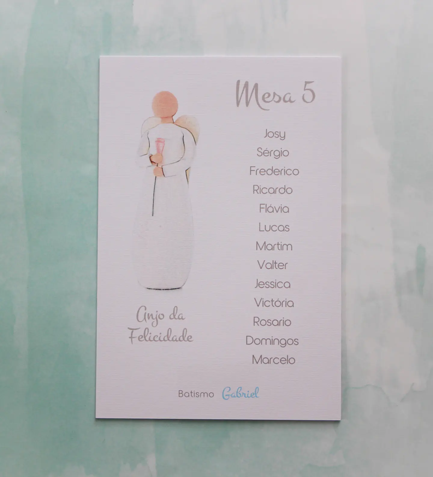 Listas de convidados personalizadas 1