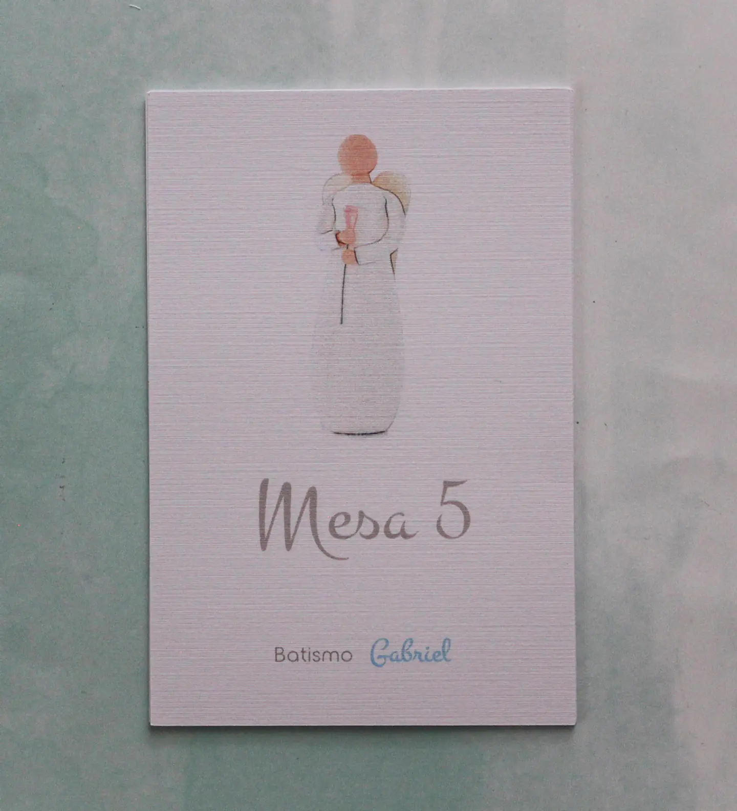 Marcadores de mesa personalizados 1