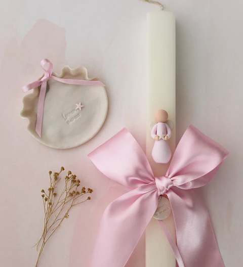 Velas de batismo [anjo à escolha]