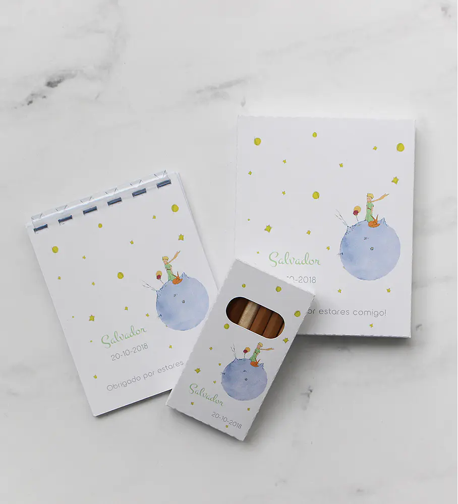 Conjunto para colorir 