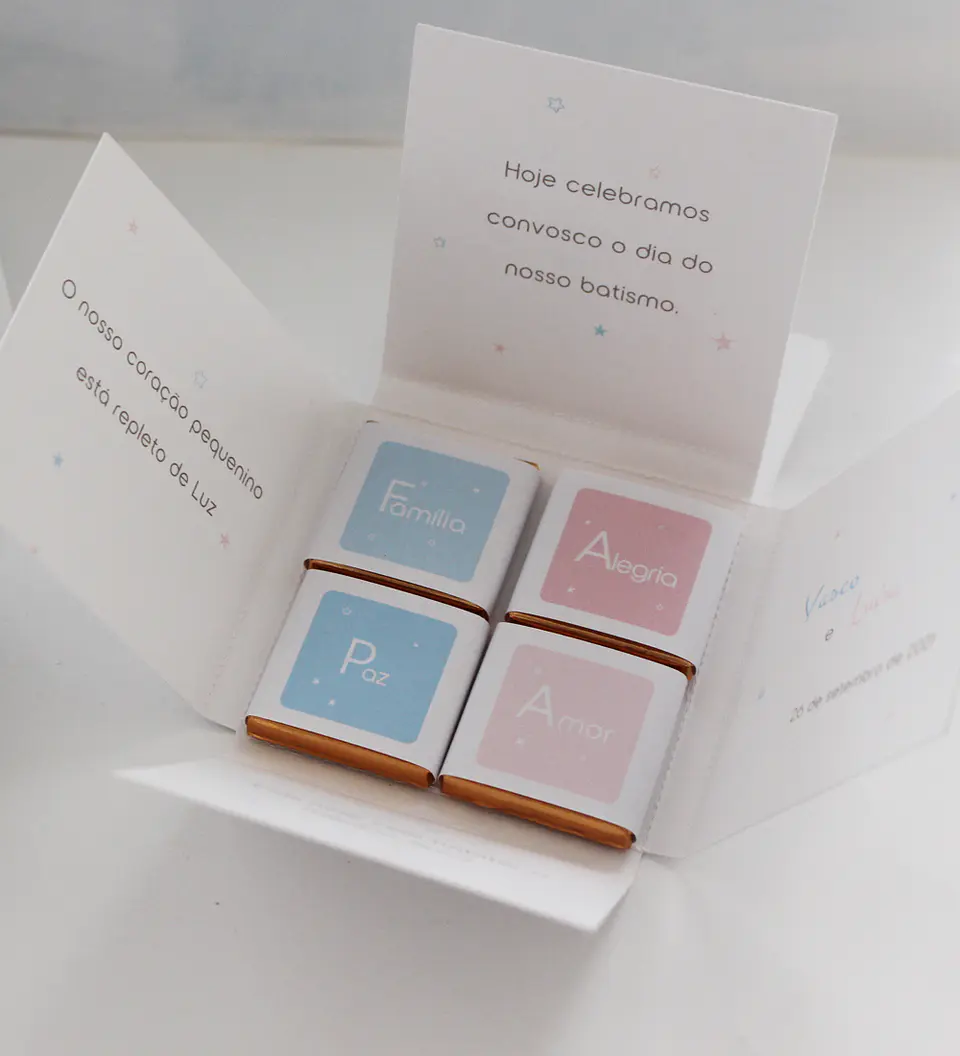 Celebrar com chocolates 1