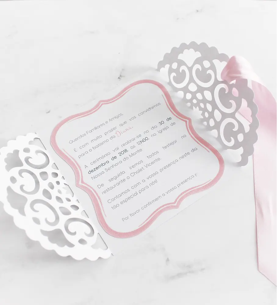 Convite mod. Renda