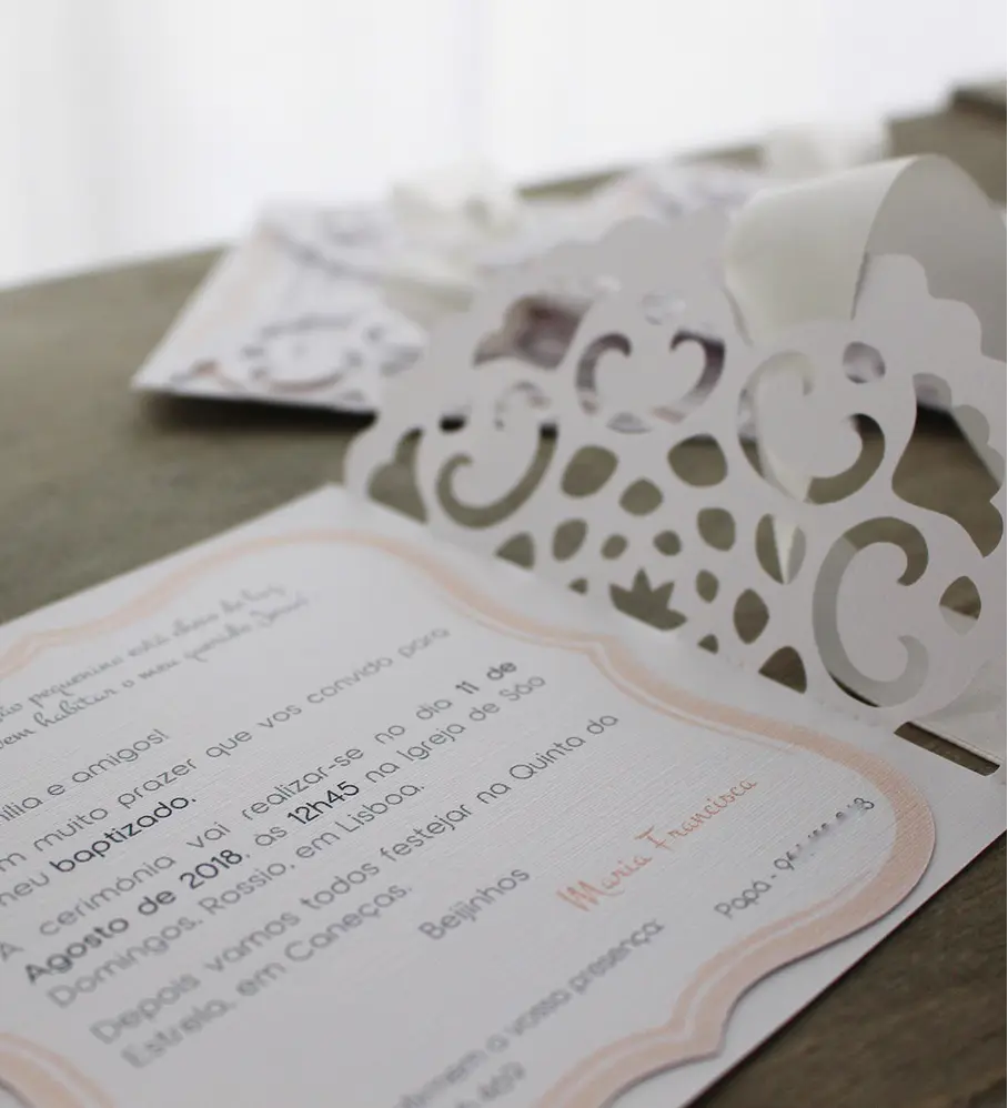 Convite mod. Renda