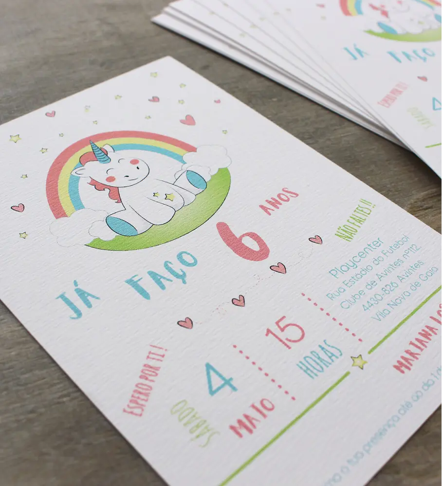 Convites para os amiguinhos