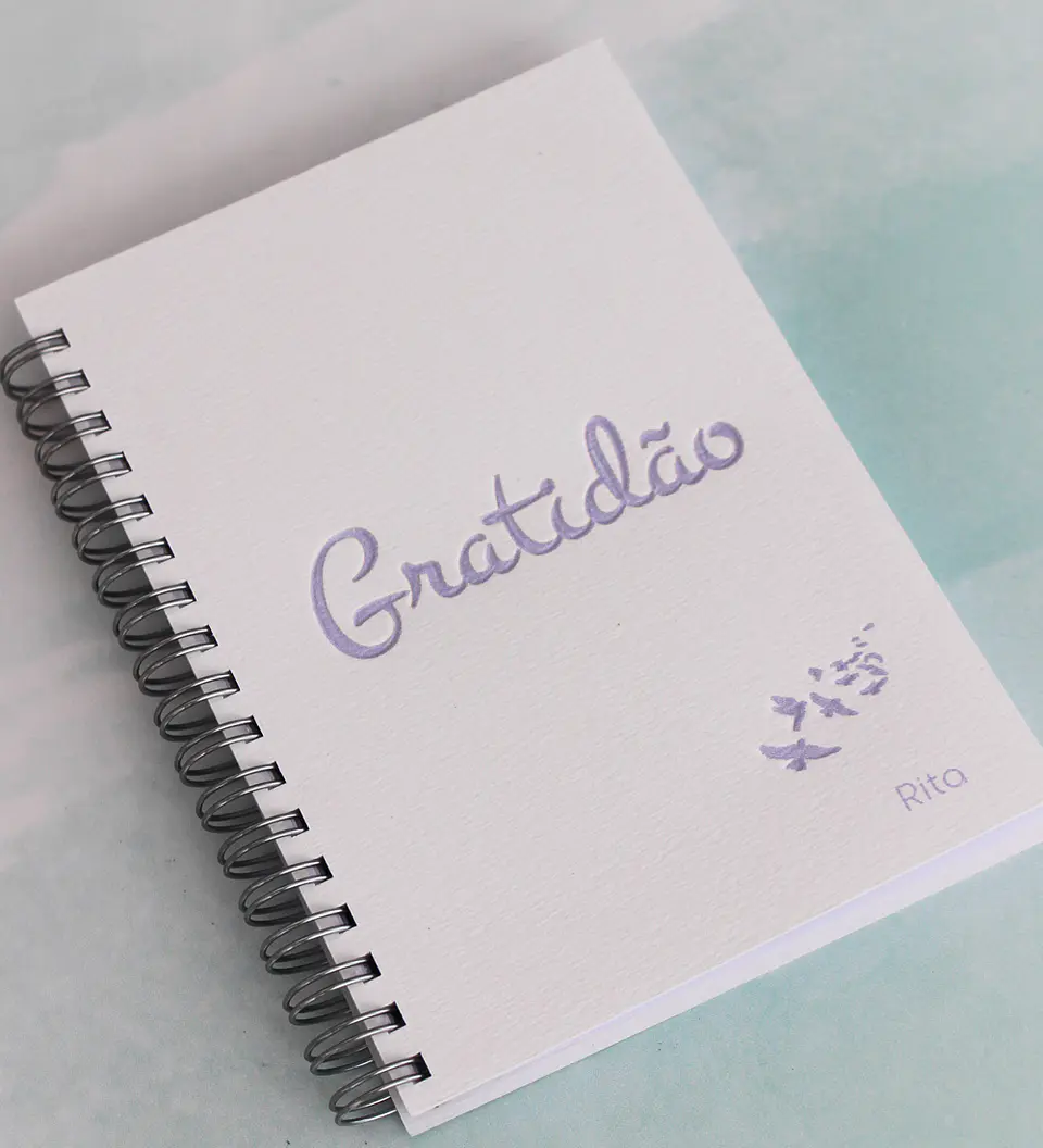 Caderno Gratidão  4