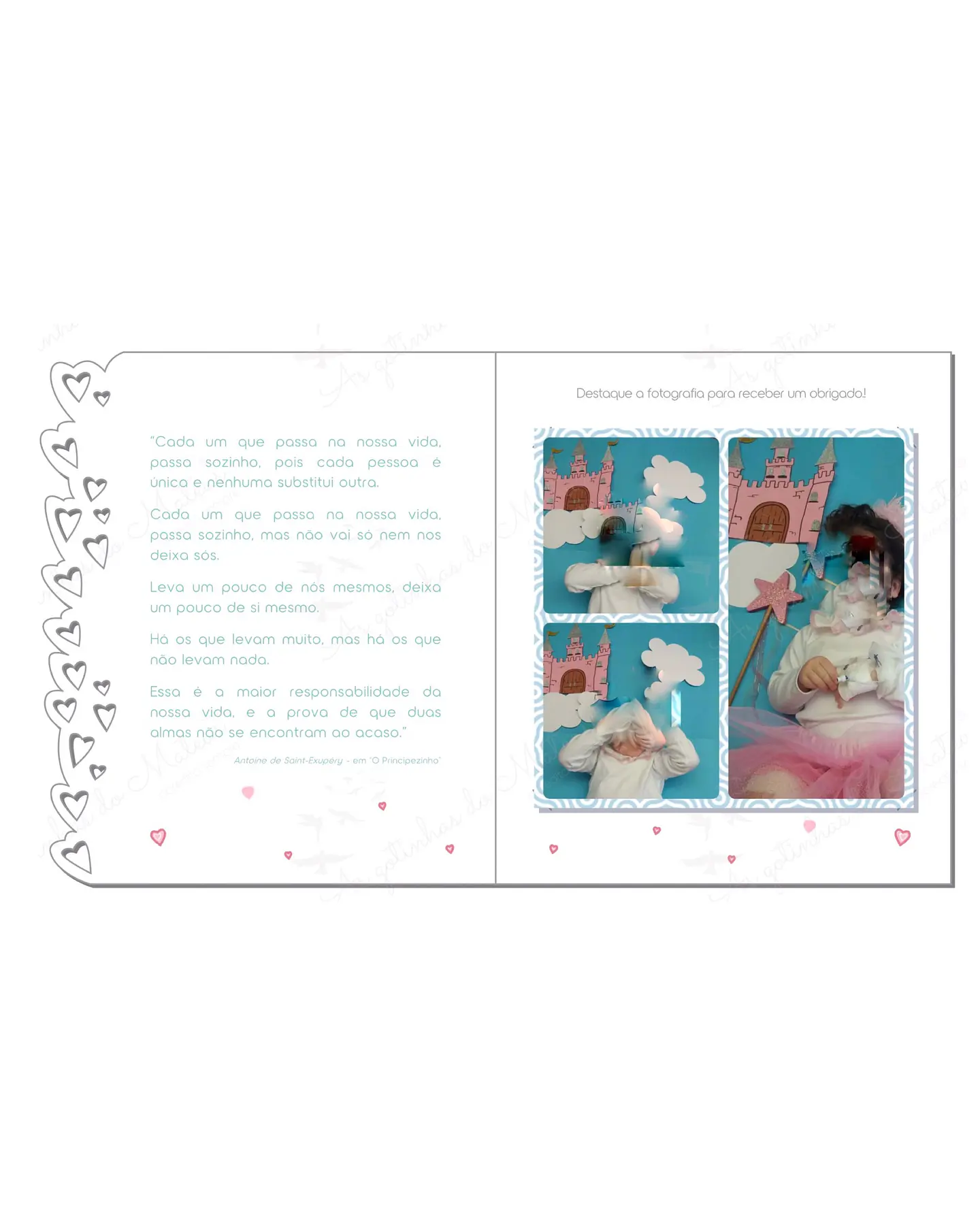 Postal para Fotos de 10x10cm 7