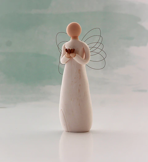 Anjo da determinação e perseverança