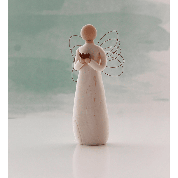 Anjo da determinação e perseverança