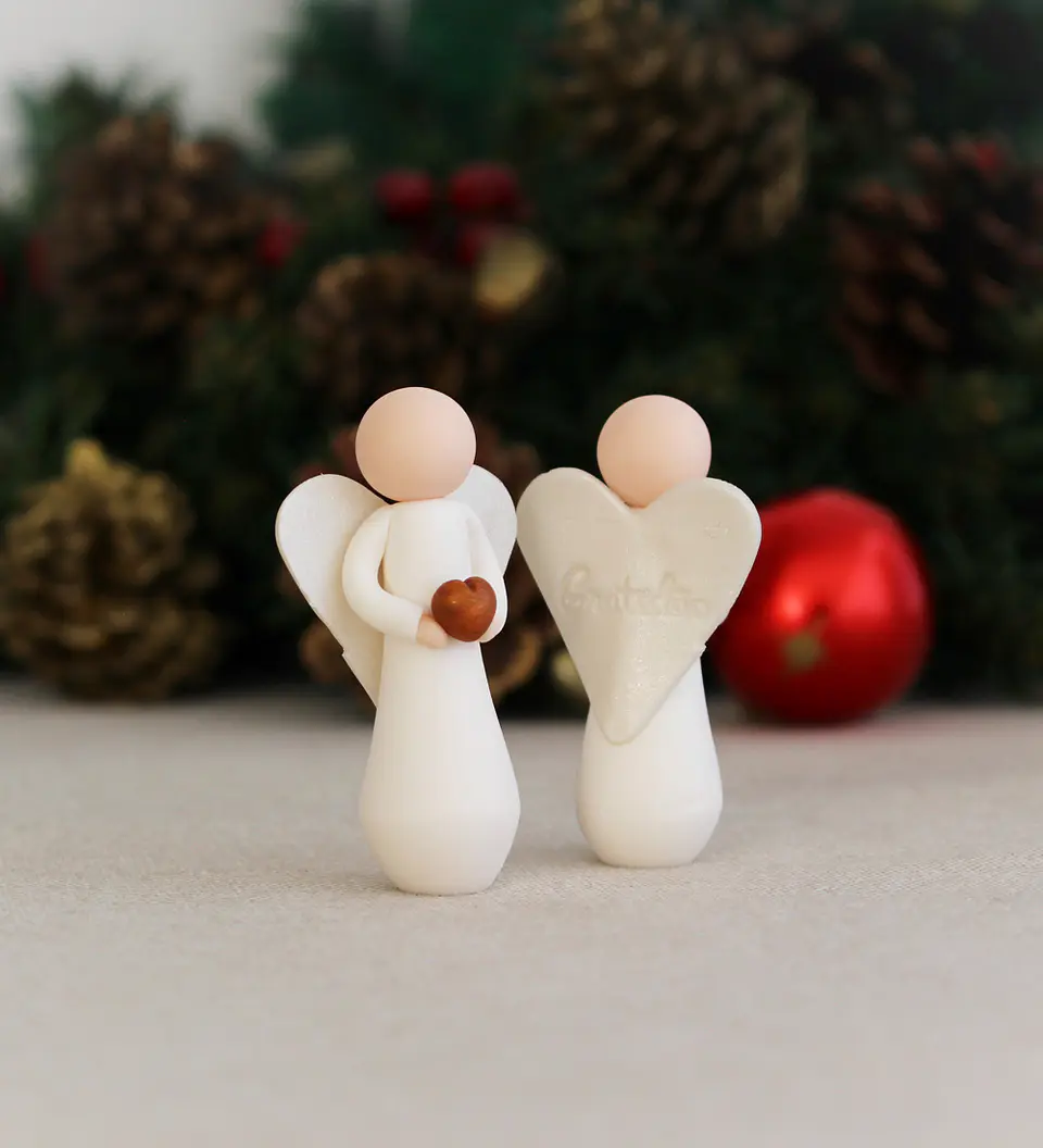 Anjo um Coração Agradecido de Natal 3