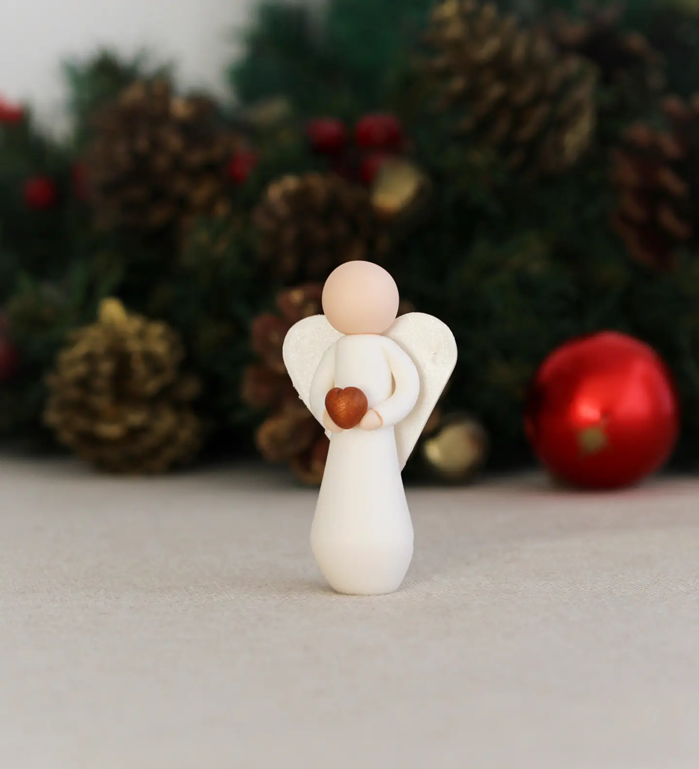 Anjo um Coração Agradecido de Natal 1