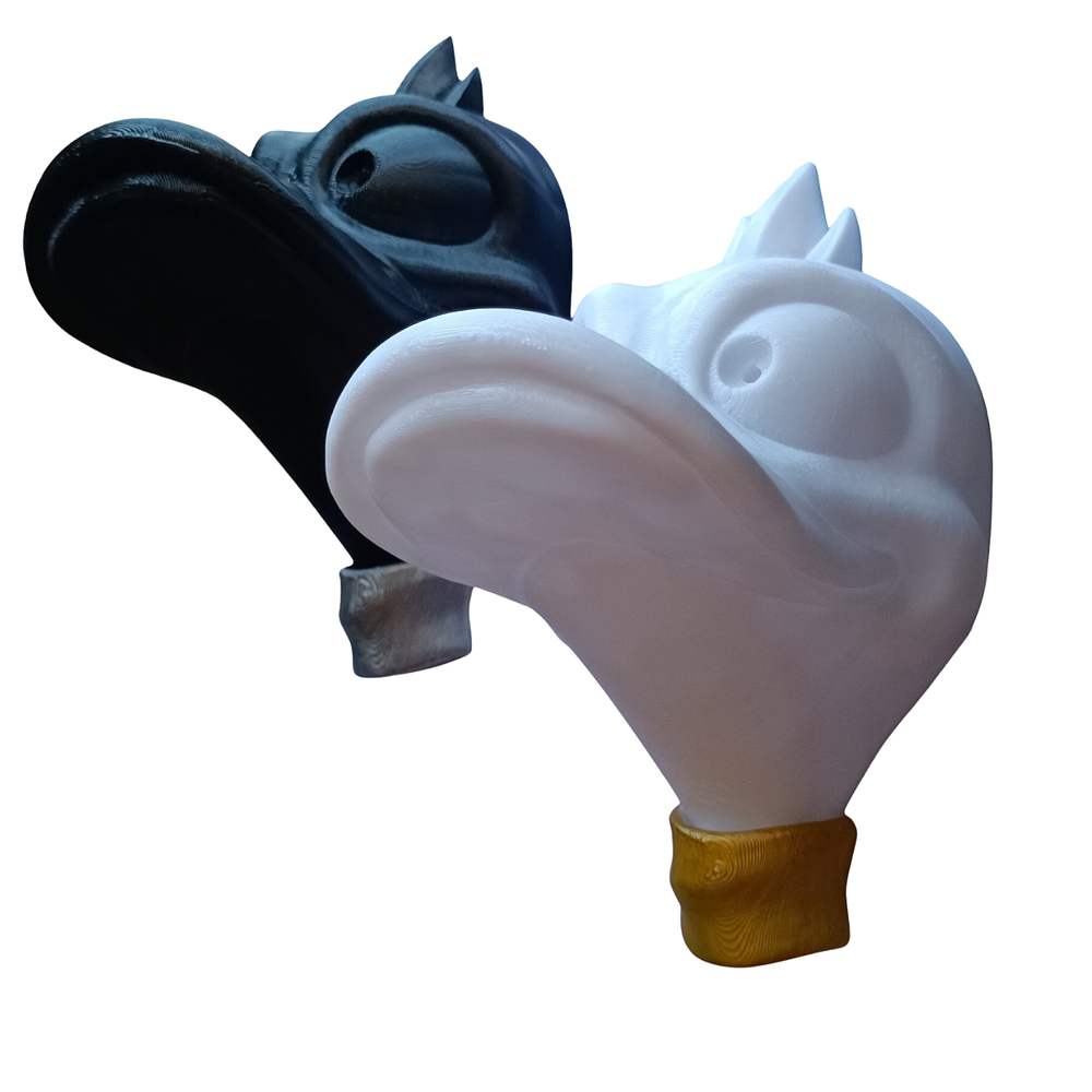 Soporte de Pared para Auriculares en Diseño de Pato