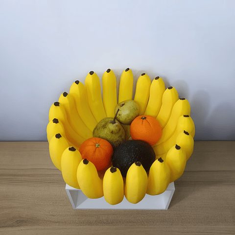 Frutero Bowl De Mesa Y Cocina En Diseño De Bananas