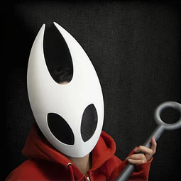 Máscara Hollow Knight Hornet de Silksong
