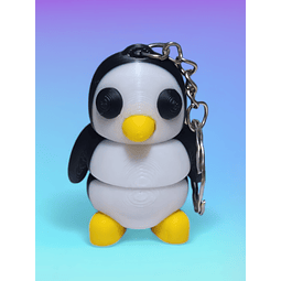 Llavero en Diseño de Pingüino