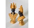 Set de Dioses Egipcios Anubis, Ra y Osiris