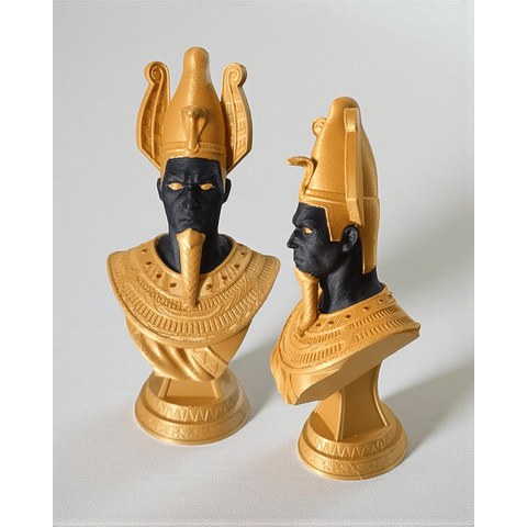 Set de Dioses Egipcios Anubis, Ra y Osiris