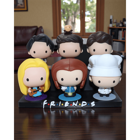 Base De Exhibición Para Figuras Friends Mc'donalds 