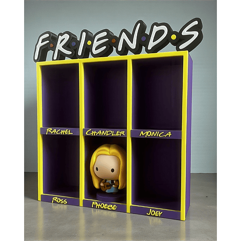 Base De Exhibición Para Figuras Friends Mcdonald's Bicolor