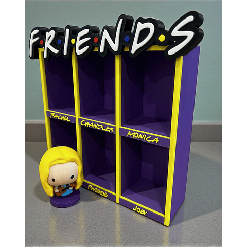 Base De Exhibición Para Figuras Friends Mcdonald's Bicolor