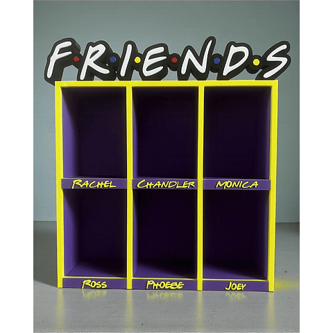 Base De Exhibición Para Figuras Friends Mcdonald's Bicolor