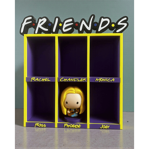 Base De Exhibición Para Figuras Friends Mcdonald's Bicolor