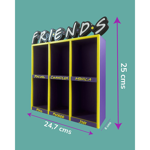Base De Exhibición Para Figuras Friends Mcdonald's Bicolor