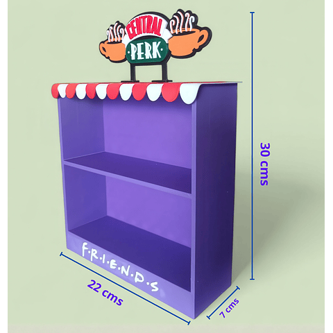 Base De Exhibición Para Figuritas Friends Mcdonalds Central Perk