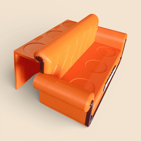 Sofá Base De Exhibición Para Figuras Friends Mcdonald's