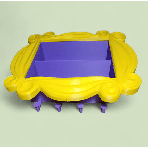 Exhibidor y Porta Llaves de Pared FRIENDS Para Figuras Funko y McDonald's