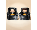 Pack 2 Sillones Base De Exhibición Para Figuras Joey y Chandler de Friends Mcdonald's 