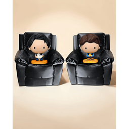 Pack 2 Sillones Base De Exhibición Para Figuras Joey y Chandler de Friends Mcdonald's 