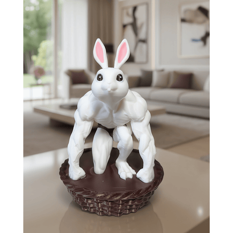 Canasta de Conejitos de Pascua Fitness Gym