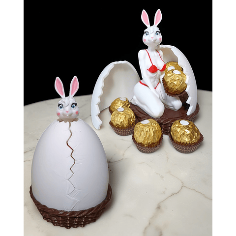 Canasta de Conejitos de Pascua Fitness Gym