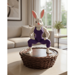 Canasta Coneja de Pascua Fitness Gym
