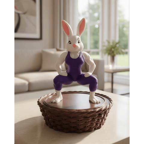 Canasta Coneja de Pascua Fitness Gym