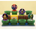 Exhibidor Para Figuritas de SUPER MARIO