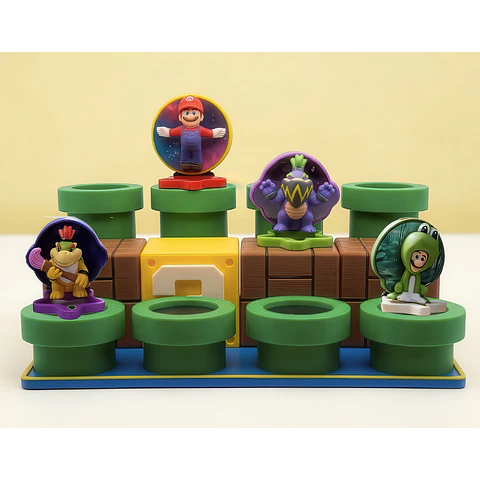 Exhibidor Para Figuritas de SUPER MARIO