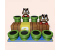 Exhibidor Para Figuritas de SUPER MARIO