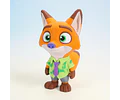 Figura Articulada de Nick Wilde Zootopia