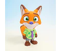 Figura Articulada de Nick Wilde Zootopia